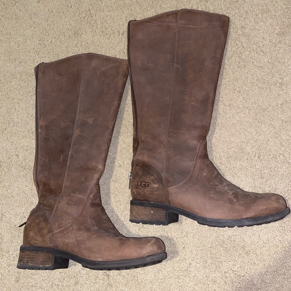 UGG brown knee high boots